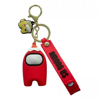 Privesci - Among Us - Crewmate Red Keychain