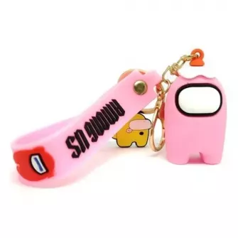 Privesci - Among Us - Crewmate Pink Keychain