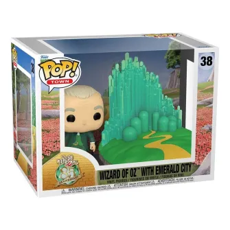 Funko POP! Figure - POP Town! The Wizard Of Oz - Emerald City w/Wizard