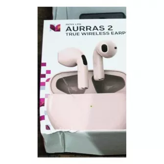 Rasprodaja - OUTLET Aurras 2 True Wireless Earphone Pink (oštećena ambalaža)