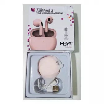 Rasprodaja - OUTLET Aurras 2 True Wireless Earphone Pink (oštećena ambalaža)
