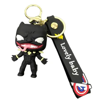 Privesci - Venom - Venomized Black Panther Keychain