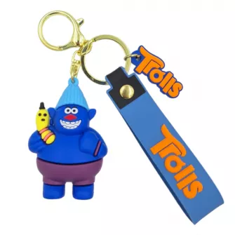 Privesci - Trolls - Biggie (Blue) Keychain
