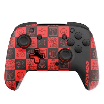 Gejmpedi - Nintendo Switch Wireless Controller Rematch - Super Icons Glow In The Dark
