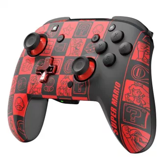 Gejmpedi - Nintendo Switch Wireless Controller Rematch - Super Icons Glow In The Dark
