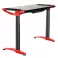 OUTLET Devana E3 Adjustable Desk Black/Red