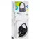 OUTLET Enyo Foldable Headphones with Microphone Black (Oštećena ambalaža)