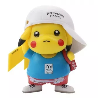Akcione figure - Pokemon - Pikachu Wearing A Hat Blue Shirt (8cm)