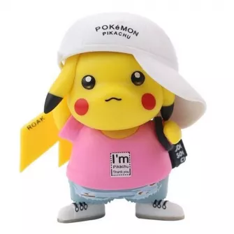 Akcione figure - Pokemon - Pikachu Wearing A Hat Pink Shirt (8cm)