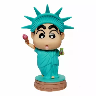 Akcione figure - Crayon Shin-chan - Statue of Liberty Anime Figure