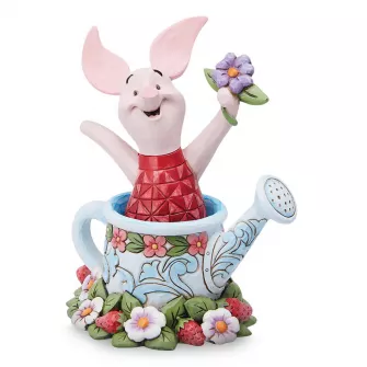Ukrasne figure - Picked for You (Piglet in Watering Can Figurine)