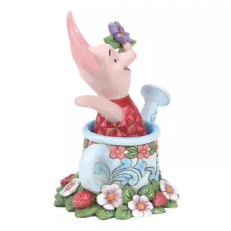 Ukrasne figure - Picked for You (Piglet in Watering Can Figurine)