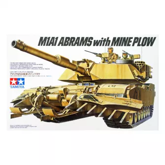 Vojna vozila i tenkovi - 1:35 US MBT M1A1 Abrams w/Mine Plow