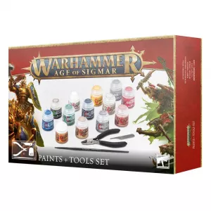 Warhammer figurice - Warhammer Age of Sigmar Paints & Tools Set