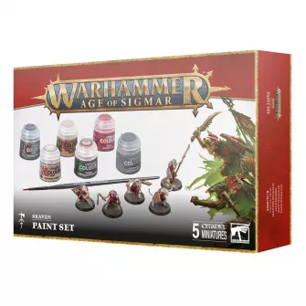 Warhammer figurice - AoS Skaven + Paints Set