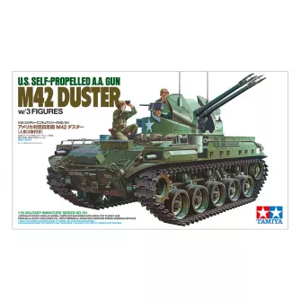Vojna vozila i tenkovi - 1:35 US M42 Duster w:3 Figures