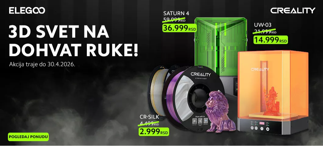3D štampači akcija