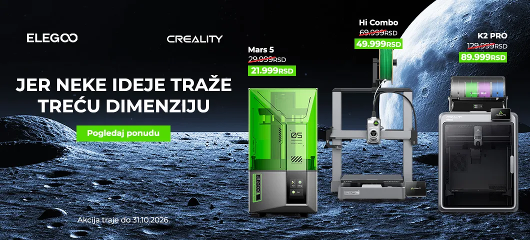 3D štampači akcija