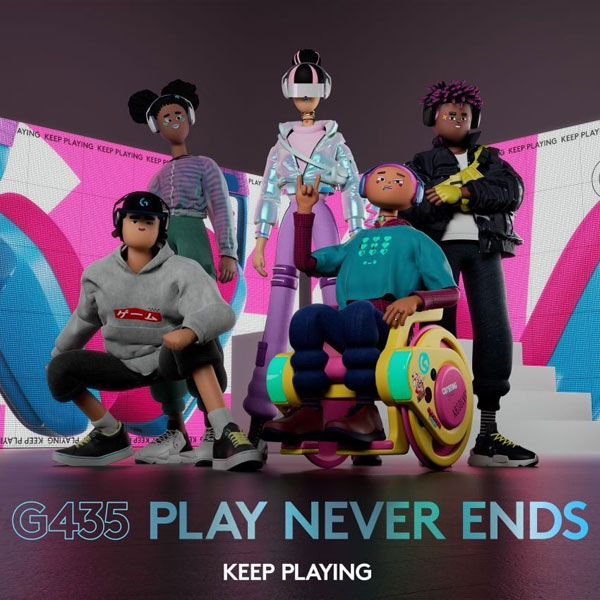 Logitech G435 Lightspeed wireless slušalice