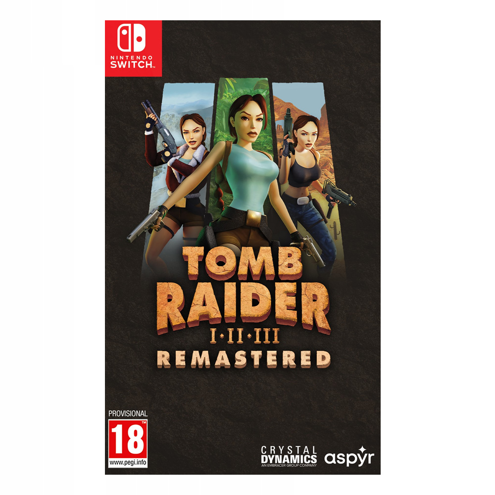 Aspyr Switch Tomb Raider I-III Remastered Starring Lara Croft