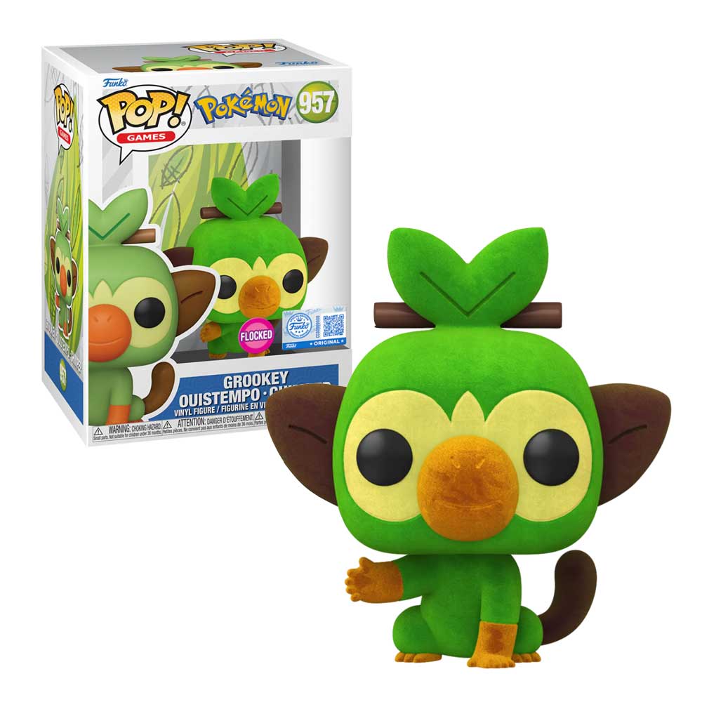 Funko  POP! Games: Pokemon - Grookey (FL)(EMEA)