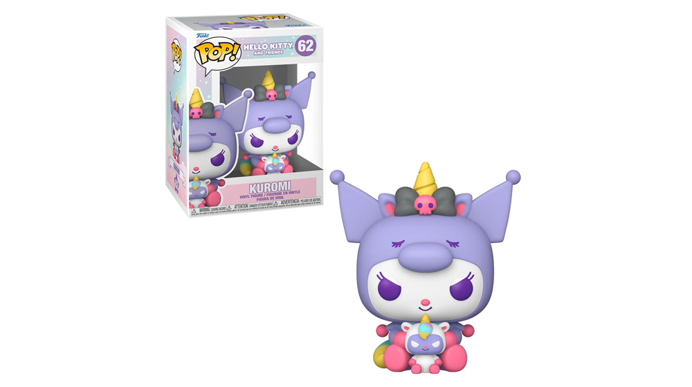 Figurine Funko Pop! Kuromi Sanrio - Collection Hello Kitty - 9.5 Cm