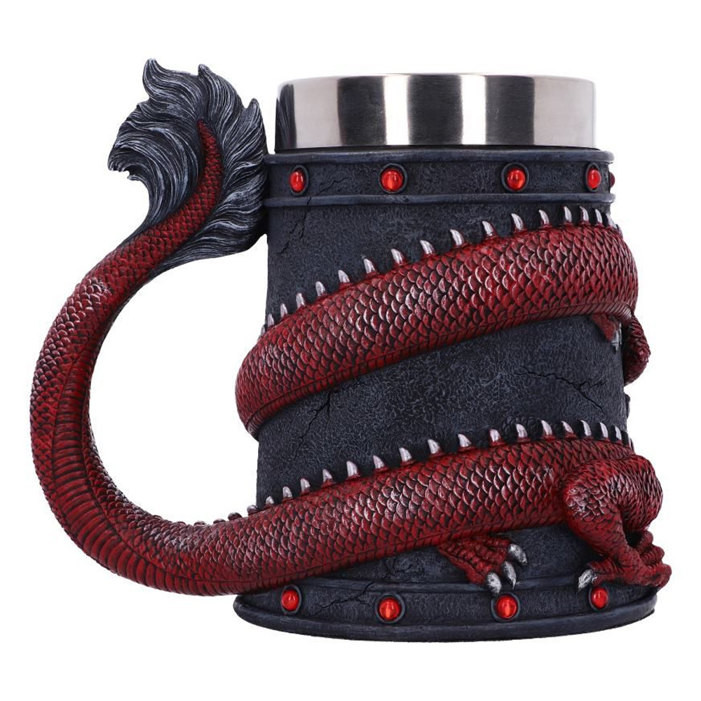 thumbnail image 2 of Goblet Dragon - Dragon Coil Red 2 of 10