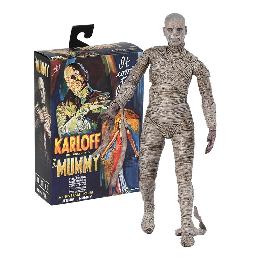 Universal Monsters Action Figure Ultimate The Mummy (Color) 18 cm ...